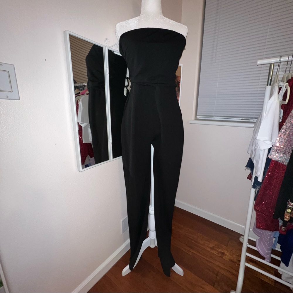 Strapless jumpsuit